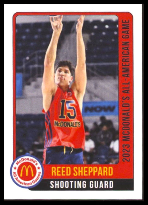 2023 Reed Sheppard Future Stars McDonald's All-American Rookie Limited Edition