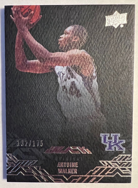 2013-14 Upper Deck Black #6 Antoine Walker Kentucky Wildcats #/175