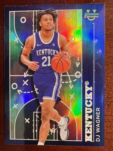 2023-24 Bowman U Chrome #2 DJ Wagner Prodigal Playmakers