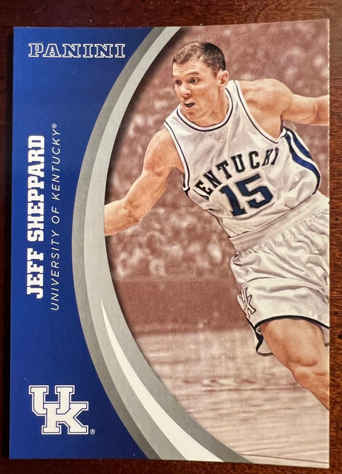 2016 Panini #42 Jeff Sheppard Kentucky Wildcats