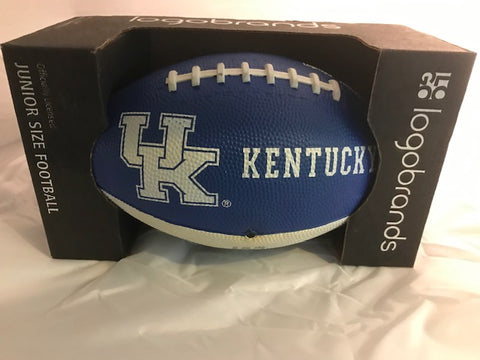KENTUCKY WILDCATS JUNIOR-SIZE RUBBER FOOTBALL