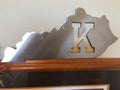 Metal State of Kentucky Display Map Decor (By Bare Metal Designs)